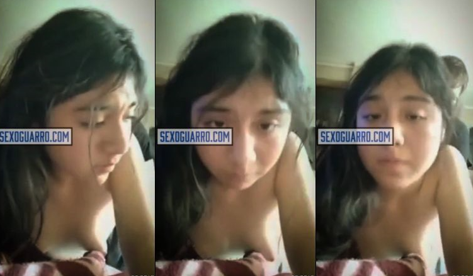 Nancy de prepa de Ecatepec cogiendo con el novio de perrito