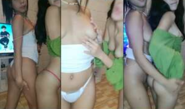 jovencitas lesbianas super putillas se graban encuerandose y cachondeando