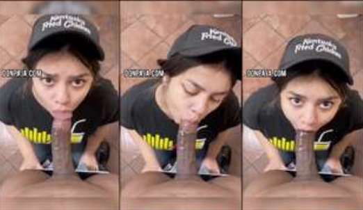 jovencita trabajadora del Kentucky acepta dar una mamada a cambio de dinero