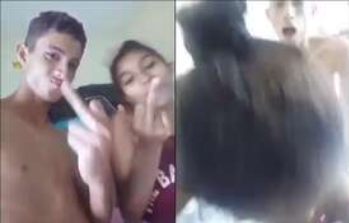 chavita adolescente se deja coger por su novio vergon de perrito