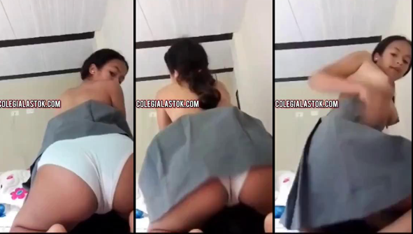checa como esta morrita colegiala calienta a sus compañeros de la prepa