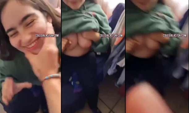 morrita colegiala de prepa es increible que tengas unas tetas tan enormes