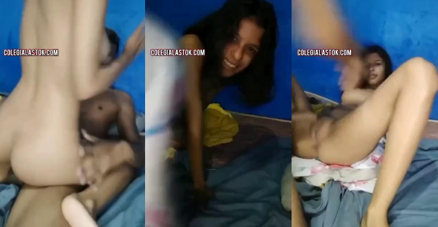 morrita calenturienta tiene tantas ganas de que el novio se la coja y mira lo rica que esta