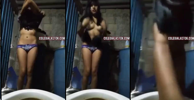 morrita caliente le envia video al novio quitandose la ropa
