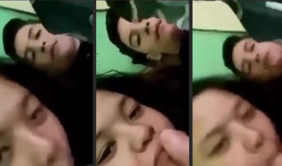 chavita calenturienta se graba chupandosela a uno de sus compañeros del colegio