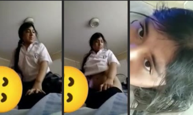 colegiala de prepa se graba cogiendo en su casa mientras que sus padres salieron
