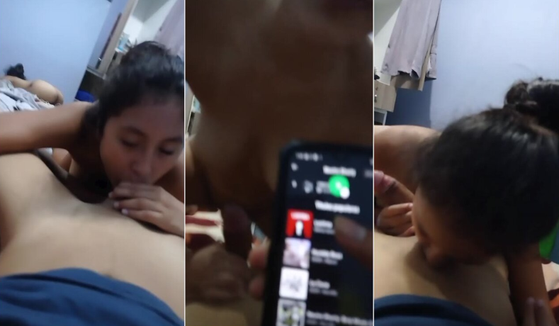 cogiendo rico a una jovencita mexicana cachonda pero primero la ponen a mamar