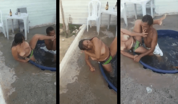 La puta de mi hermana anda ardiendo y quiere coger con mis panas