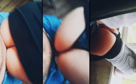 Le hace la tanga a un lado y la empieza a coger sabroso