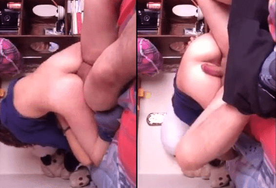Cogiendo con una carenita estrechita